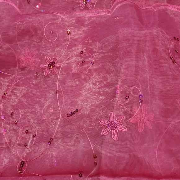 4pc Panel Curtin Long. - Picture 3 of 5